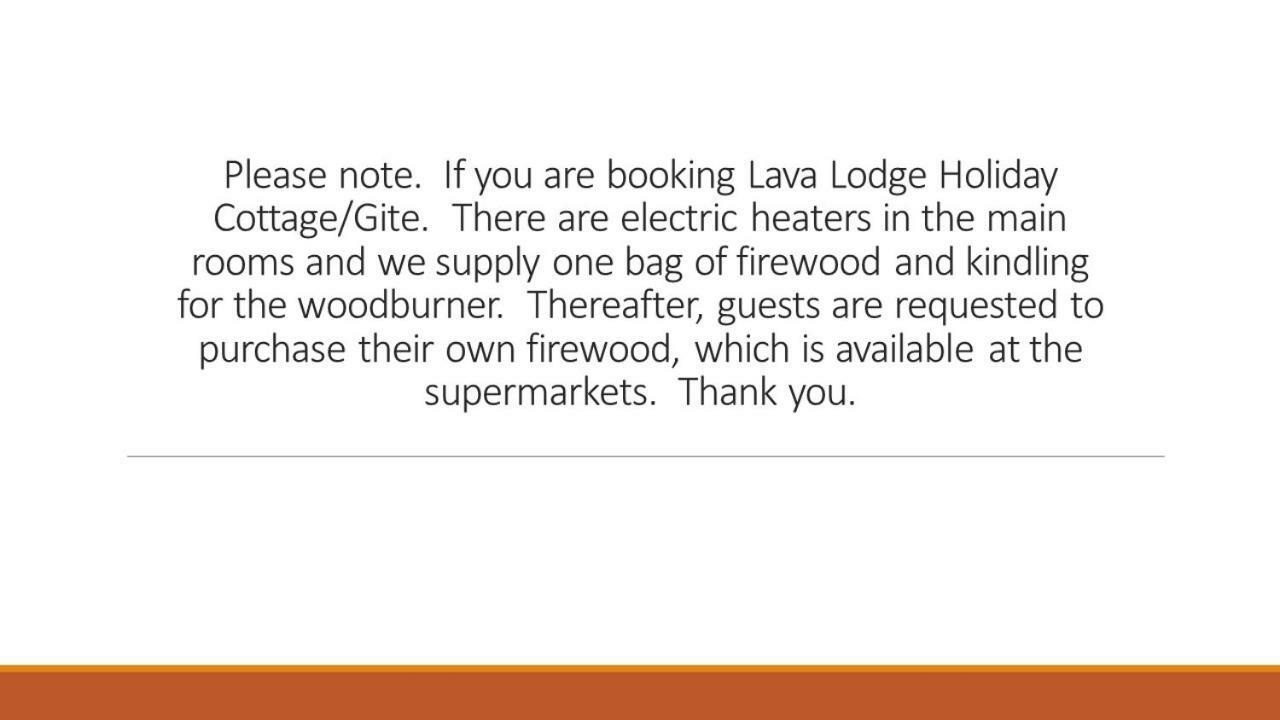 Lava Lodge Espinasse Eksteriør billede